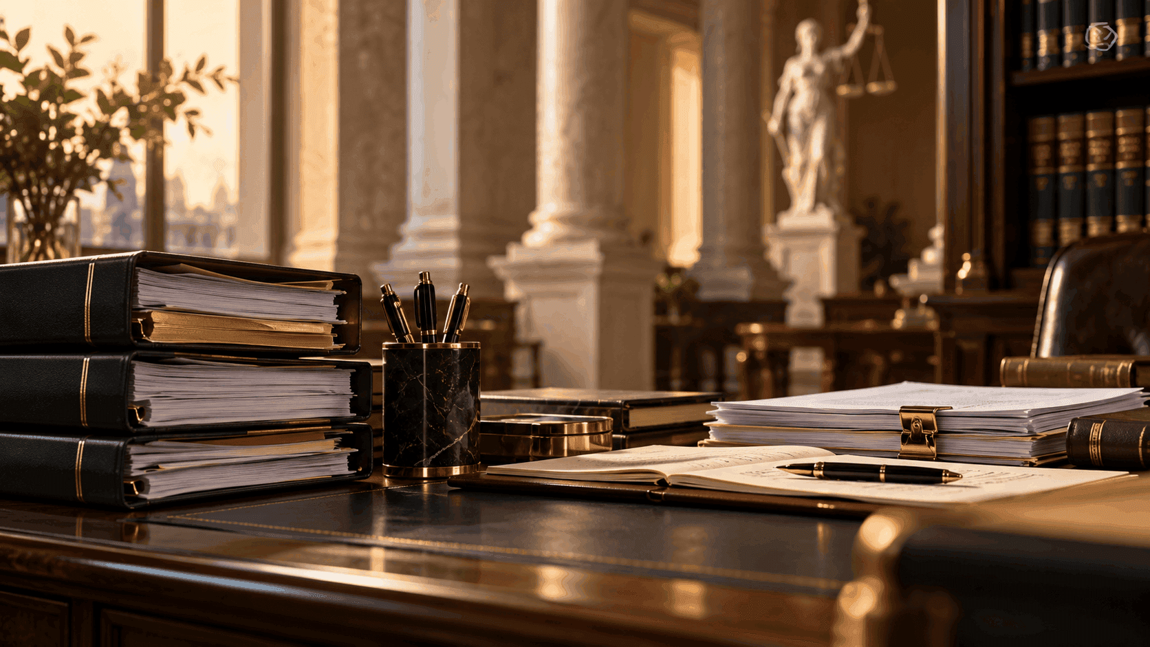 Legal case files and documents representing complex litigation in Northern Ireland